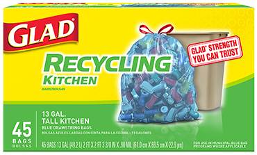 glad clear trash bags