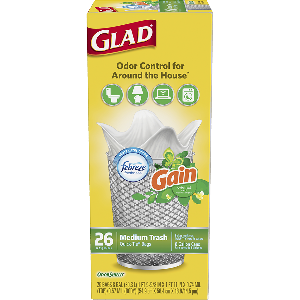 Bolsas de basura Glad® - Gain
