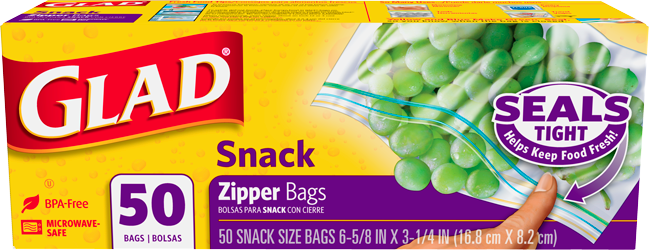 zipper food storage bags