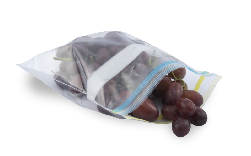 Glad Food Storage and Freezer 2 in 1 Zipper Bags - Quart Size.
