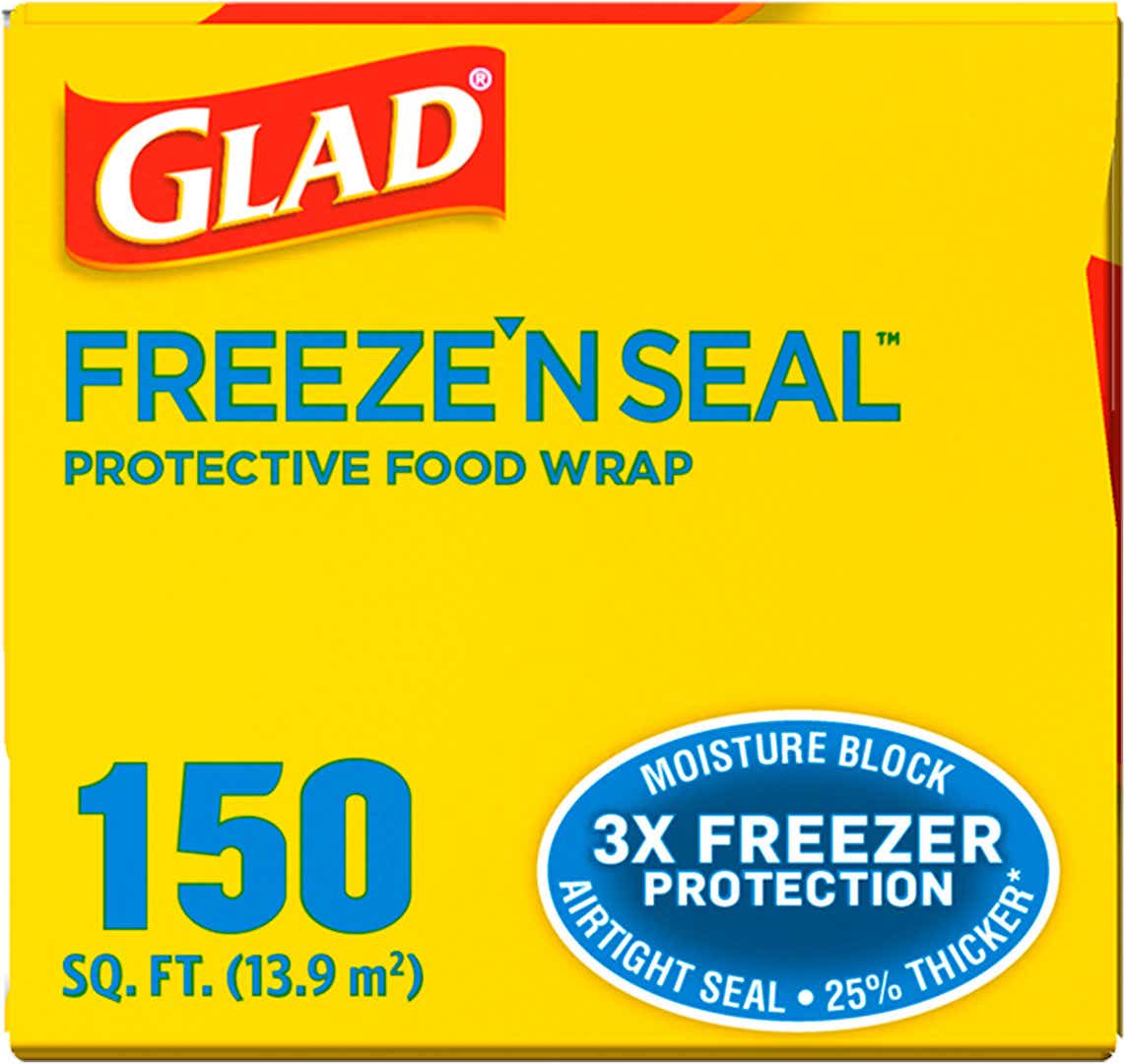 Glad Press'n Seal Plastic Food Wrap - 100 Square Foot Roll (Pack