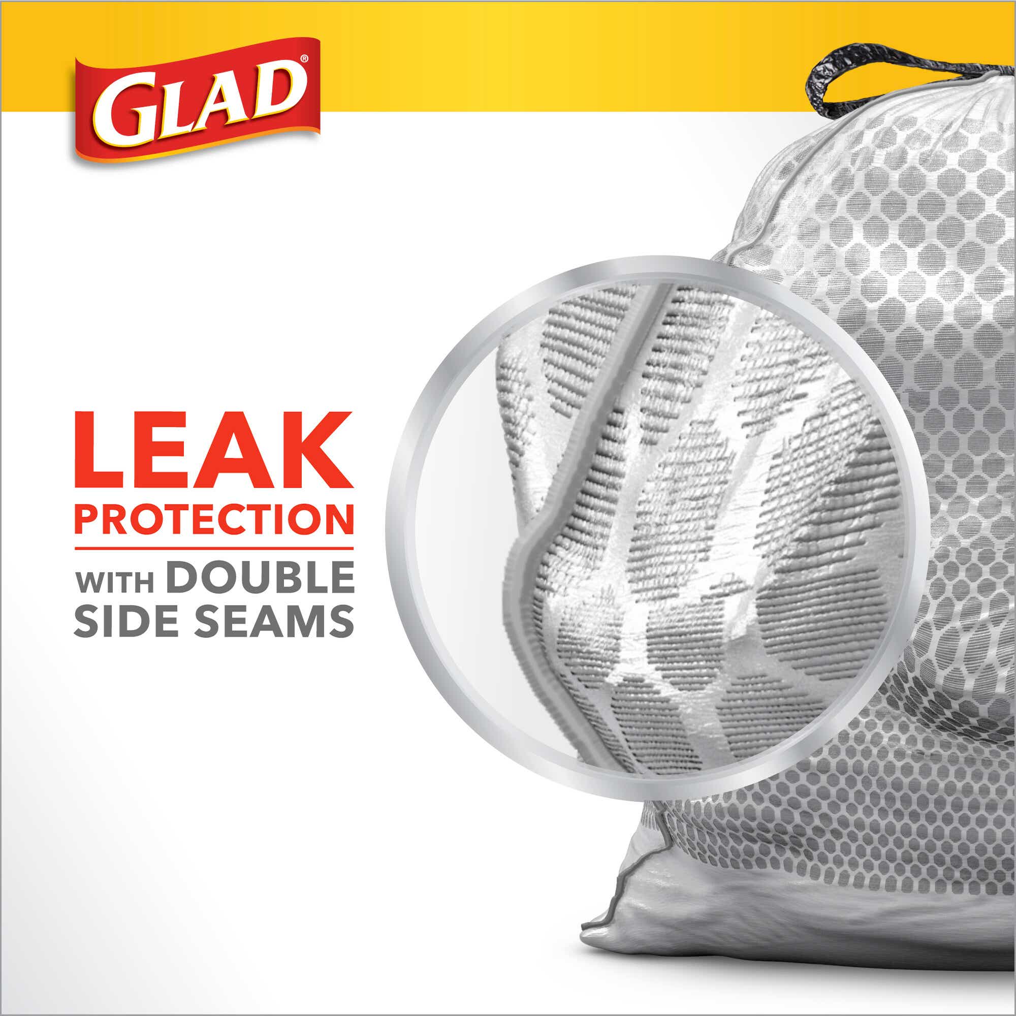 Glad ForceFlex Drawstring Large Trash Bags Pine-Sol Original Scent