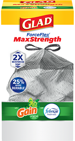 Kitchen ForceFlex MaxStrength™ Bags Gain Original Scent